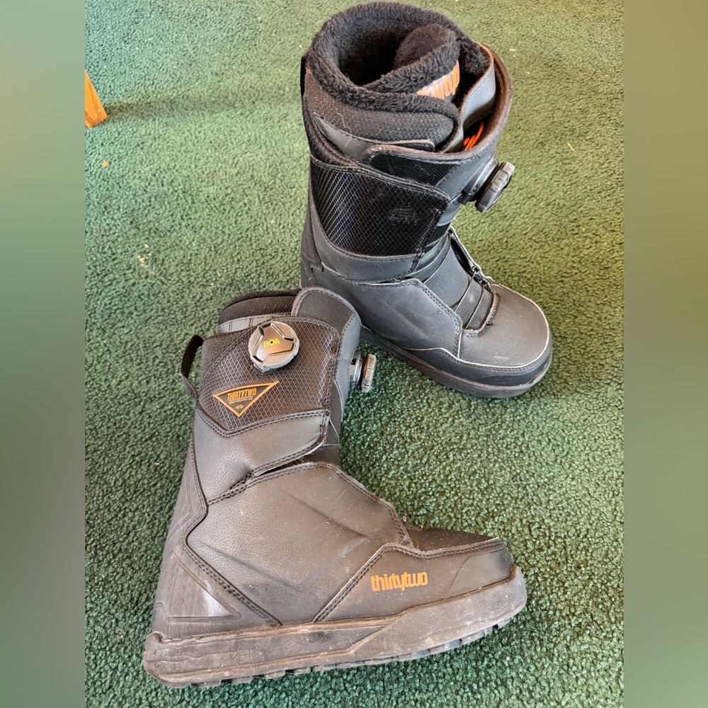 ThirtyTwo Lashed Double BOA Black Snowboard Boots